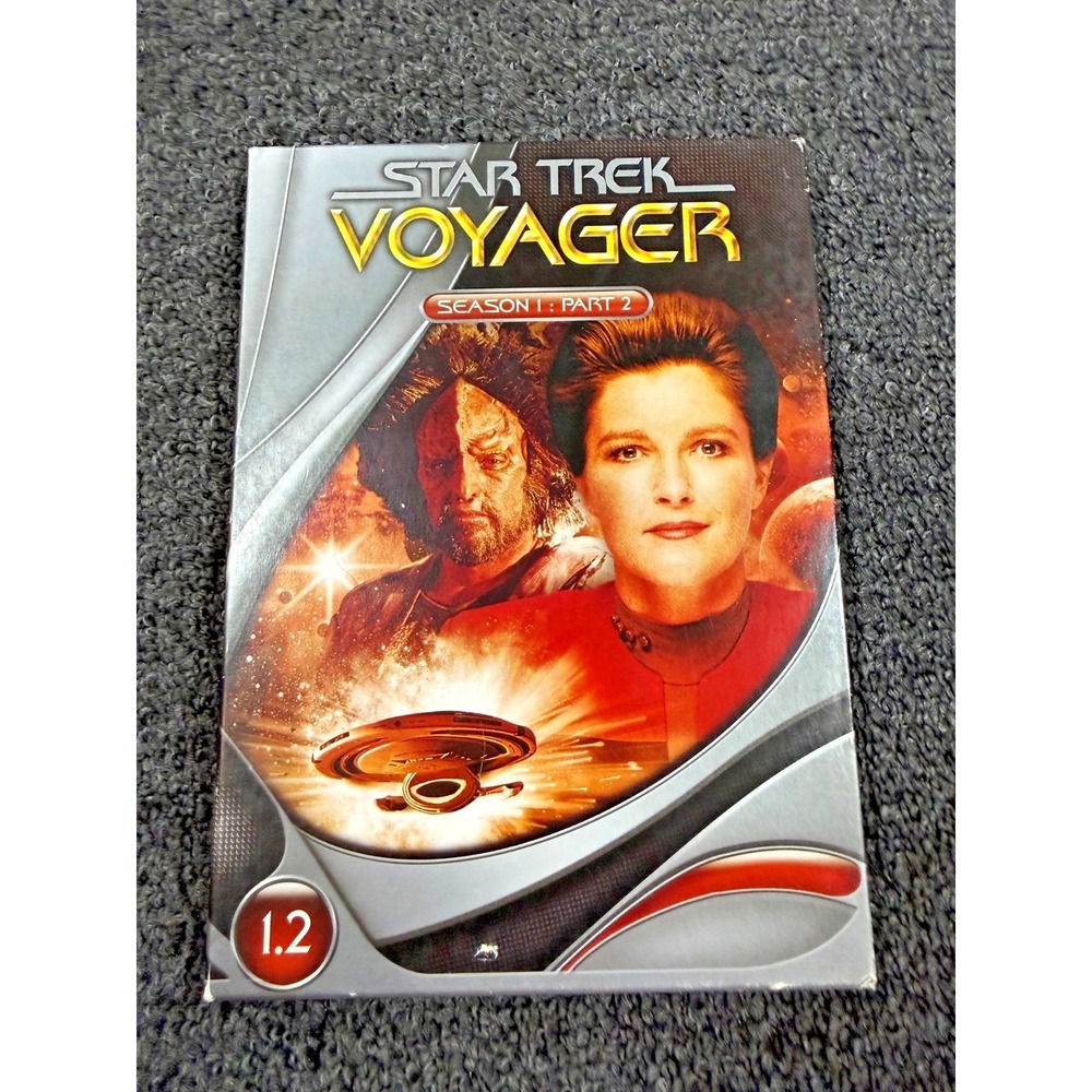 Star Trek Voyager Season 1 Part 2 DVD Box Set Discs 3-5 Sci-Fi TV SeriesREGION 2